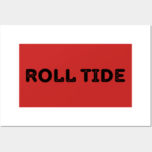 Vintage Black Roll Tide Posters and Art